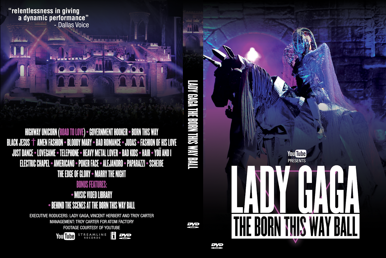 Lady Gaga Fanmade Covers: The Born This Way Ball - DVD